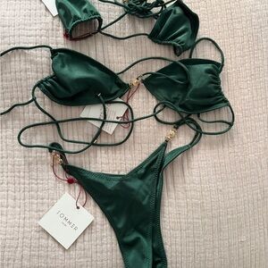 SOMMER Green Bikini Set